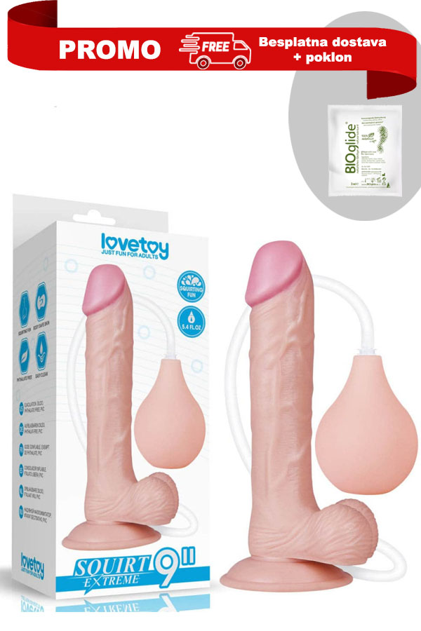 Promo 13 Dildo sa ejakulacijom 13 incha LVTOY00399